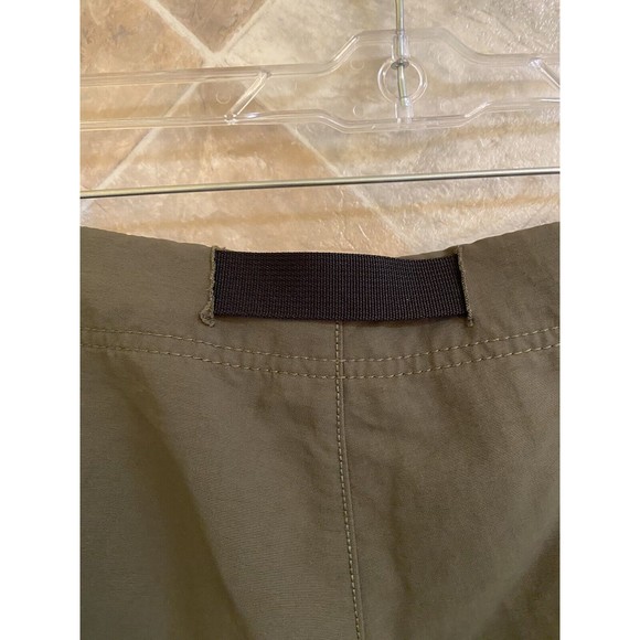 The North Face Mens 32 Green Nylon Paramount Trail Chino Shorts Adjustable Waist - Picture 7 of 15